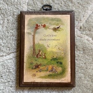 Vintage Hallmark Plaque